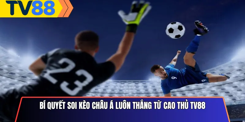 Bí Quyết Soi Kèo Châu Á Luôn Thắng Từ Cao Thủ Tv88