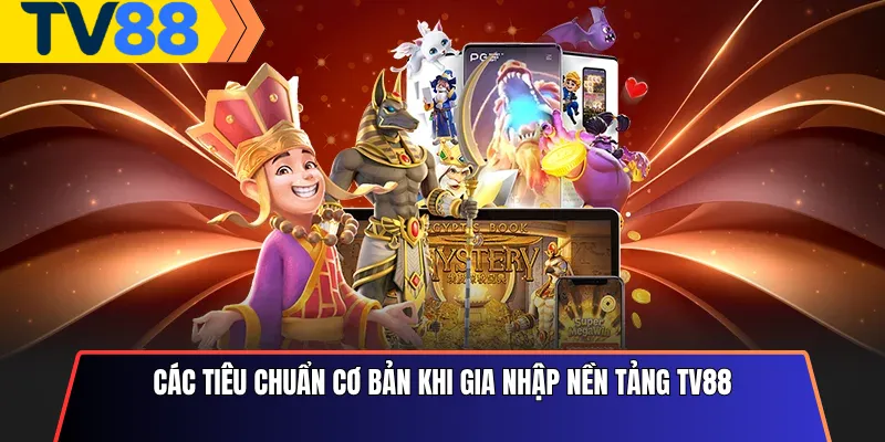 Các tiêu chuẩn cơ bản khi gia nhập nền tảng Tv88